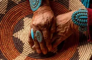 Authentic Native American Jewelry & Gold Rings with Turquoise