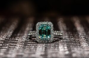 Exquisite Silver Emerald Engagement Ring Designs | A Perfect Blend of Elegance and Affordability