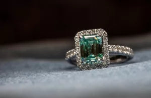 Stunning Emerald Engagement Rings with Emerald Cut Diamonds