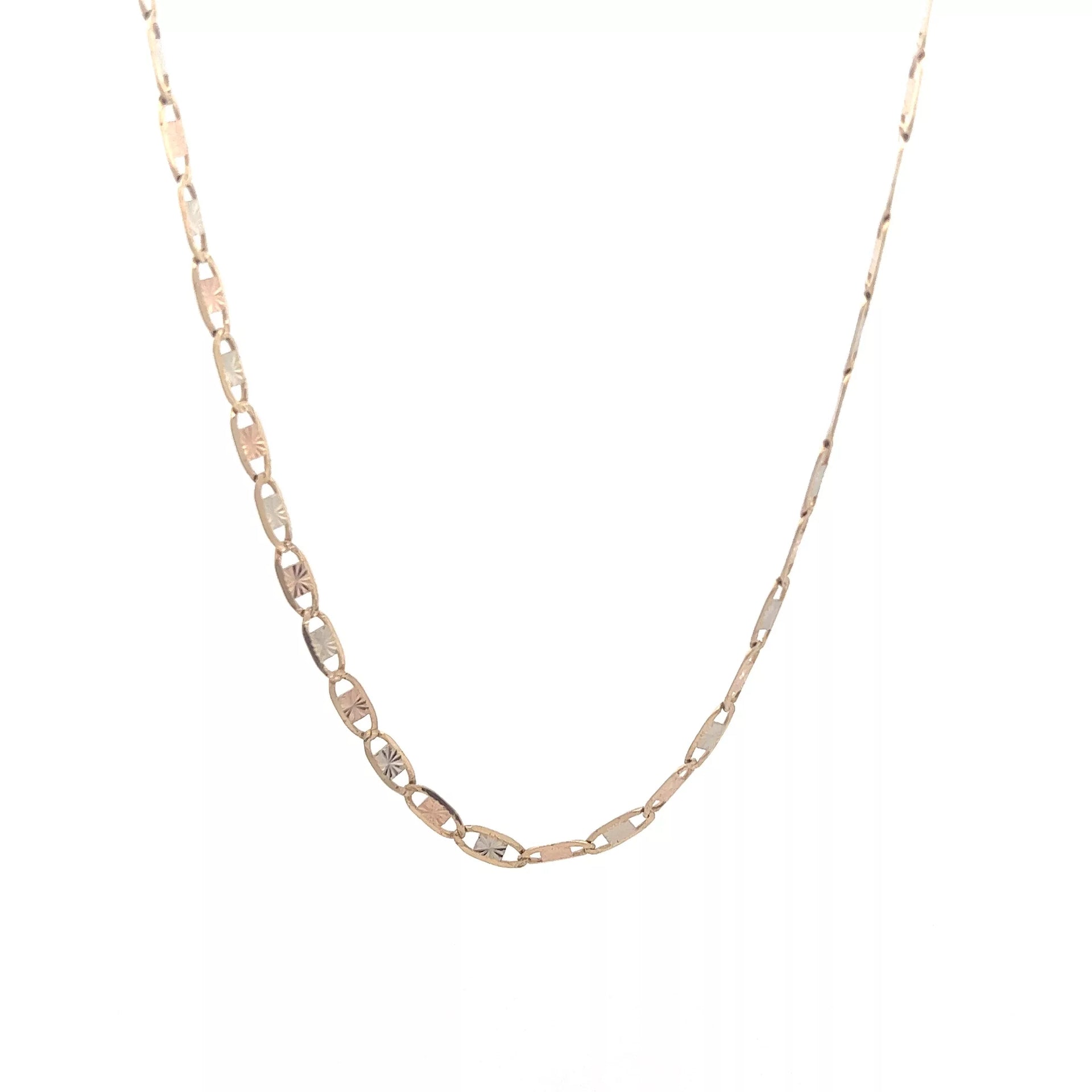 14 Karat Yellow Gold Valentino Necklace with Star - 24.5" Size