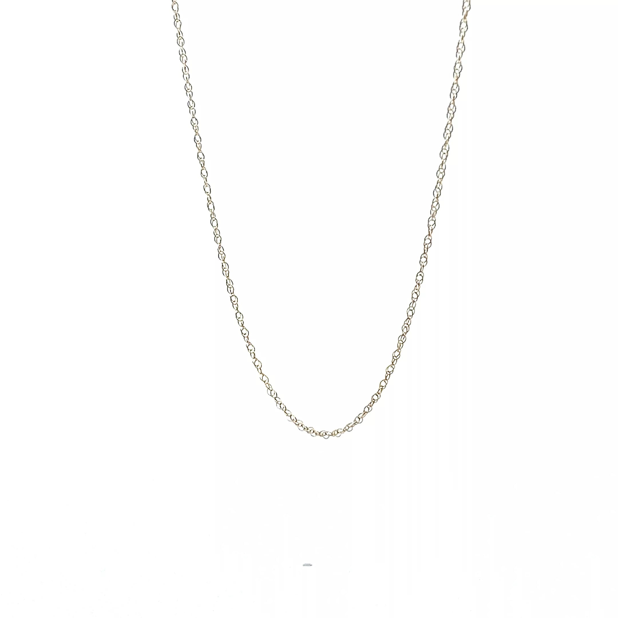 Stunning 14 Karat Yellow Gold Double Link Necklace Chain - Perfect Addition to Your Diamond, Fine, or Estate Jewelry Collection!