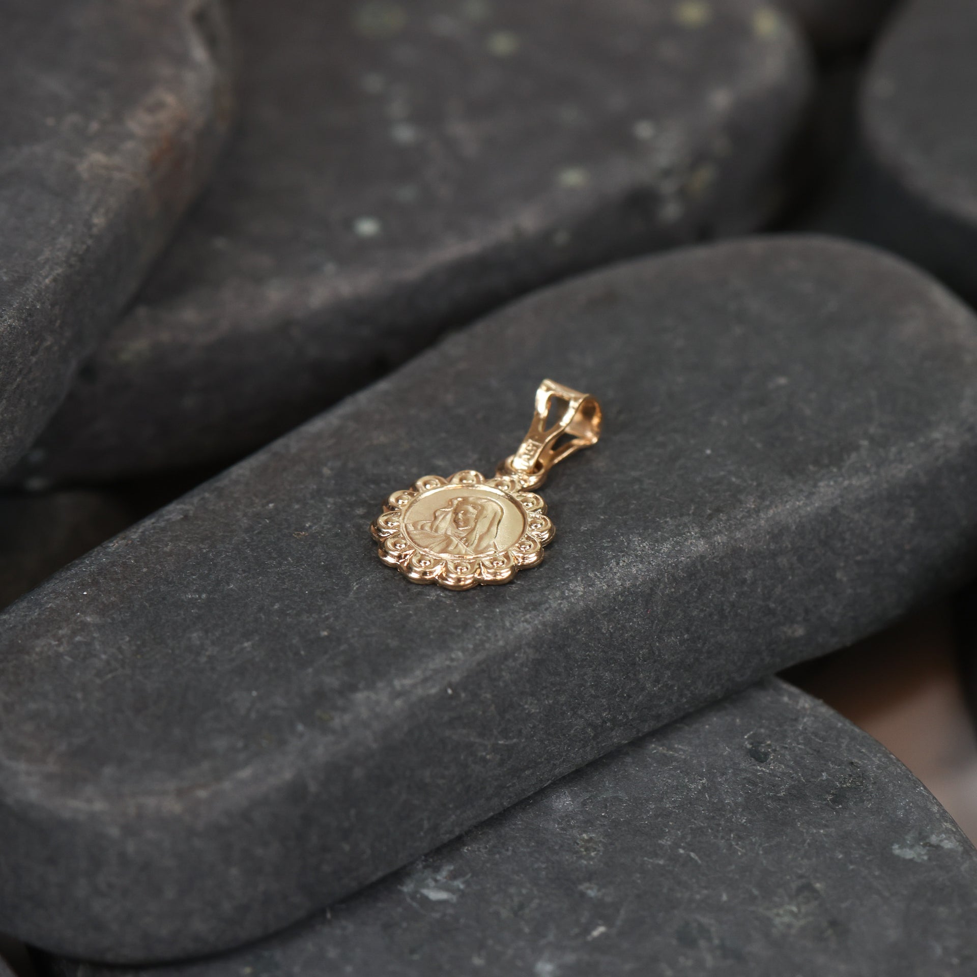 10 Karat Yellow Gold Baby Pendant