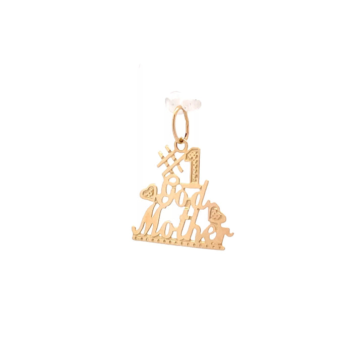 Exquisite 14 Karat Yellow Gold Necklace Pendant | Stunning Diamond Accent | Fine Estate Jewelry