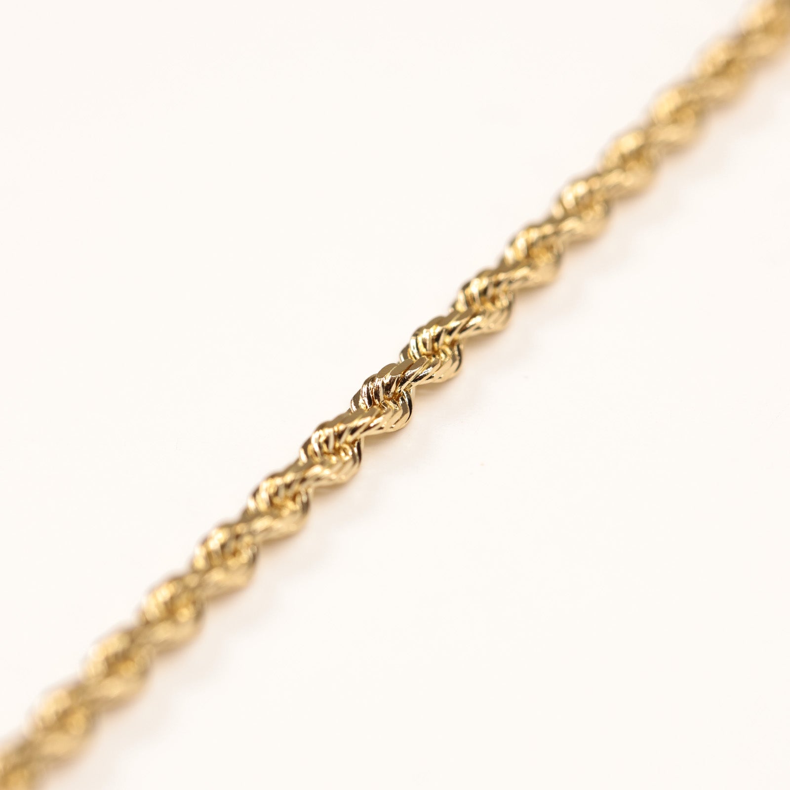 14 Karat Yellow Gold Rope Chain 24”