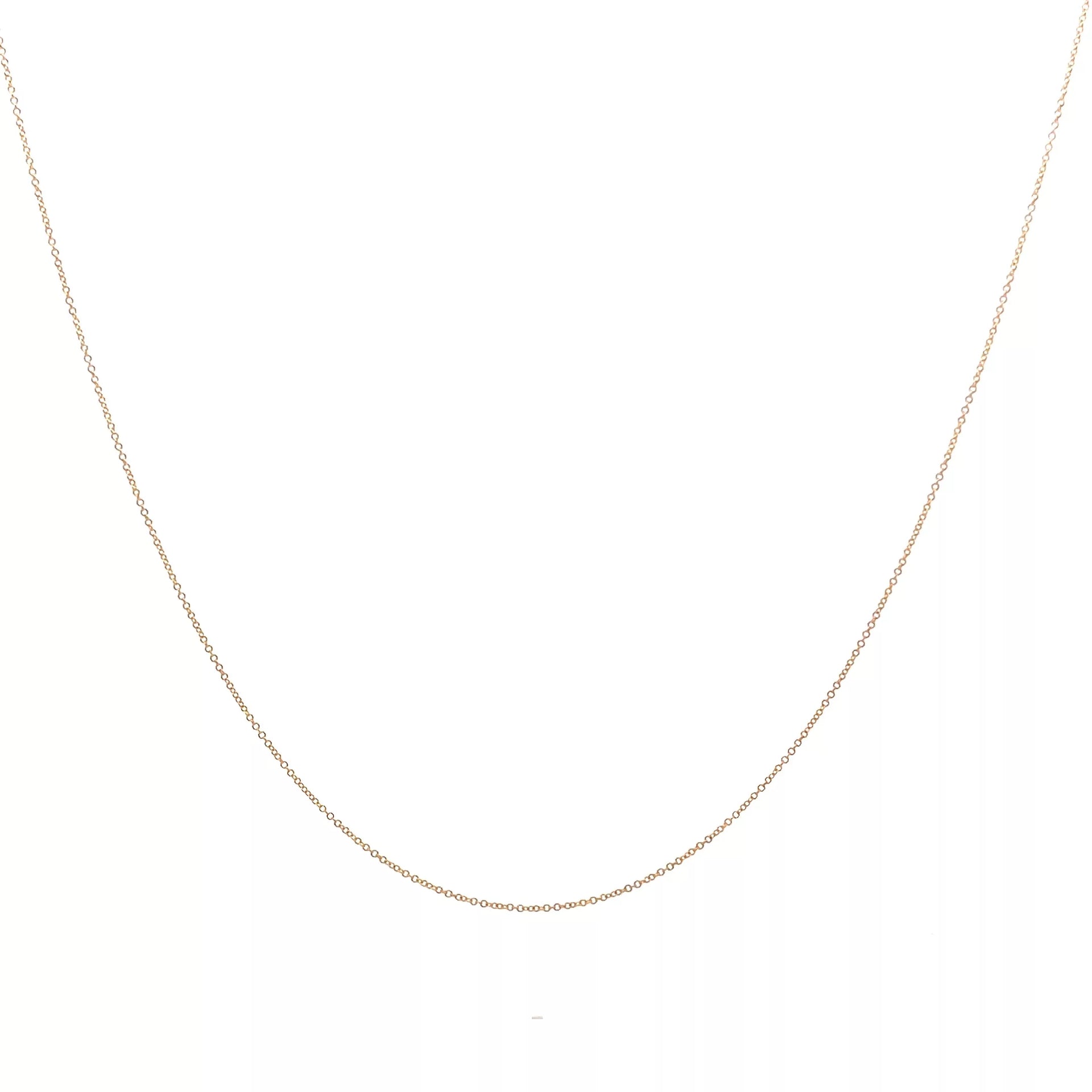 "Exquisite 14K Yellow Gold Double Link Necklace - Size 18" for the Lover of Luxury Diamond, Fine, and Estate Jewelry!"