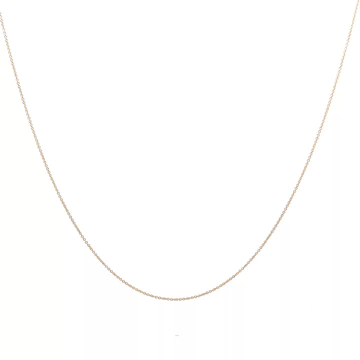 "Exquisite 14K Yellow Gold Double Link Necklace - Size 18" for the Lover of Luxury Diamond, Fine, and Estate Jewelry!"