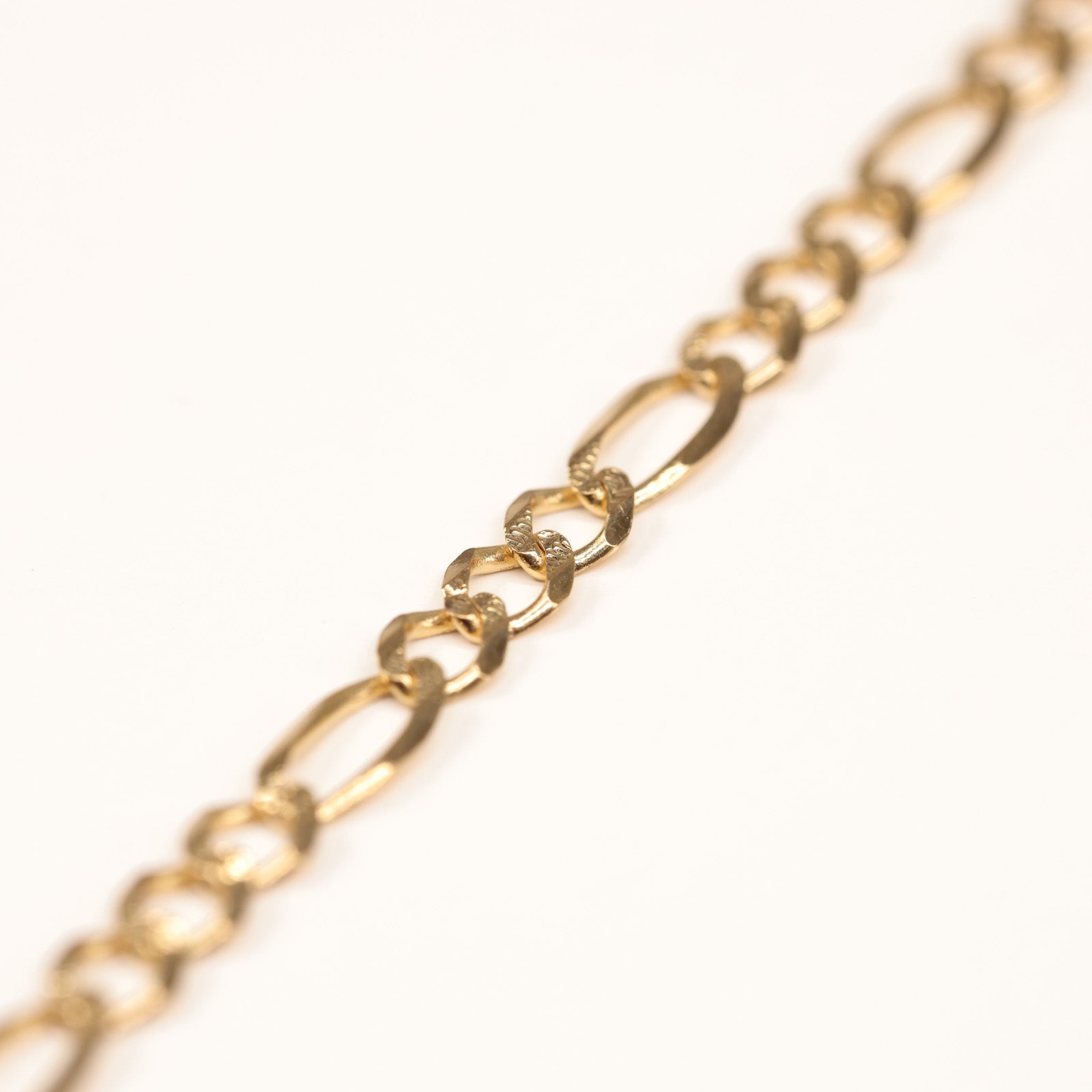 14 Karat Yellow Gold Figaro Chain 24”