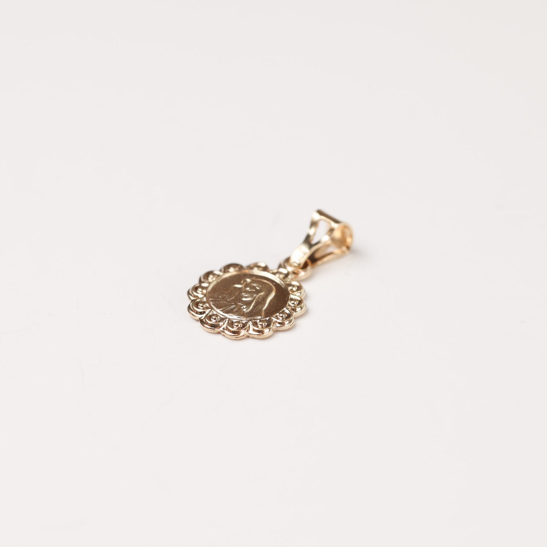 10 Karat Yellow Gold Baby Pendant