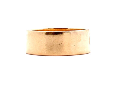 Exquisite 14K Gold Band for Size 9.5 - A Timeless Piece of Fine Estate Jewelry