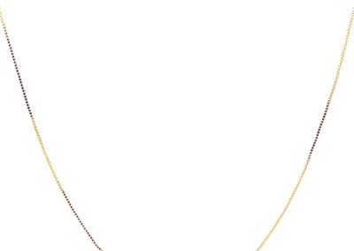 Sparkling 18K Box Chain Necklace: Exquisite Diamond Jewelry Piece for Fine and Estate Jewelry Lovers!