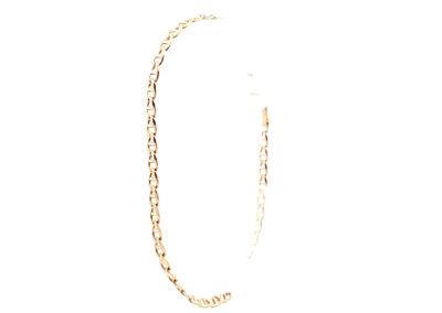 Shimmering 14K Gold Mariner Bracelet - Perfect for Diamond and Estate Jewelry Lovers!