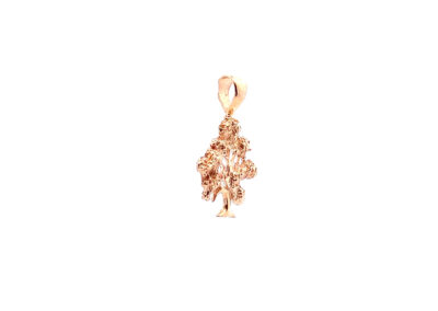 Exquisite 14 Karat Yellow Gold Pendant Necklace - A Timeless Treasure in Fine Diamond Jewelry