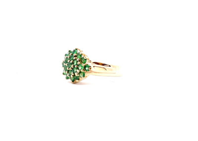 Stunning 14 Karat Yellow Gold Peridot Ring - Size 6 | Diamond Jewelry | Fine Jewelry | Estate Jewelry