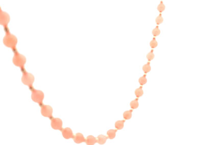 Exquisite 14K Gold Coral Necklace - Add Elegance to Your Collection with this Stunning Piece of Fine Jewelry!