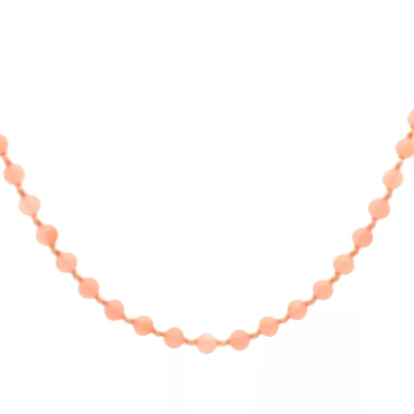 Exquisite 14K Gold Coral Necklace - Add Elegance to Your Collection with this Stunning Piece of Fine Jewelry!