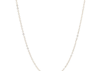Exquisite 14 Karat Yellow Gold Link Necklace - A Stunning Addition to Your Diamond Jewelry Collection