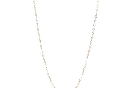 Exquisite 14 Karat Yellow Gold Link Necklace - A Stunning Addition to Your Diamond Jewelry Collection
