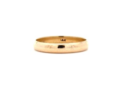 Stunning 14K Yellow Gold Band Ring - Size 12 | Shop Diamond Jewelry, Fine Jewelry, Estate Jewelry