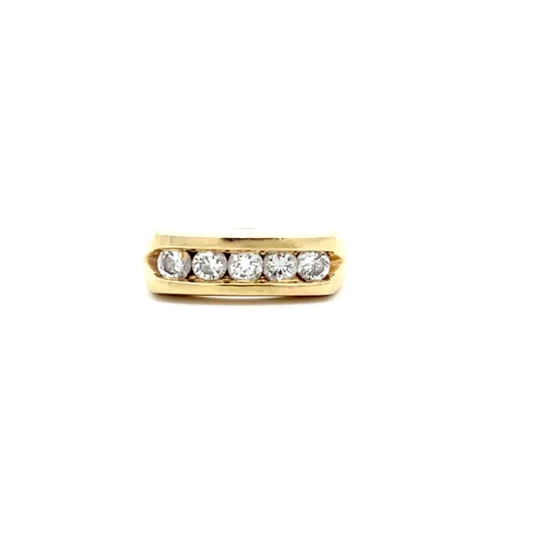 Exquisite 14K Gold Diamond Ring - Size 6.5 | Sparkling Diamond Jewelry for Sophisticated Tastes