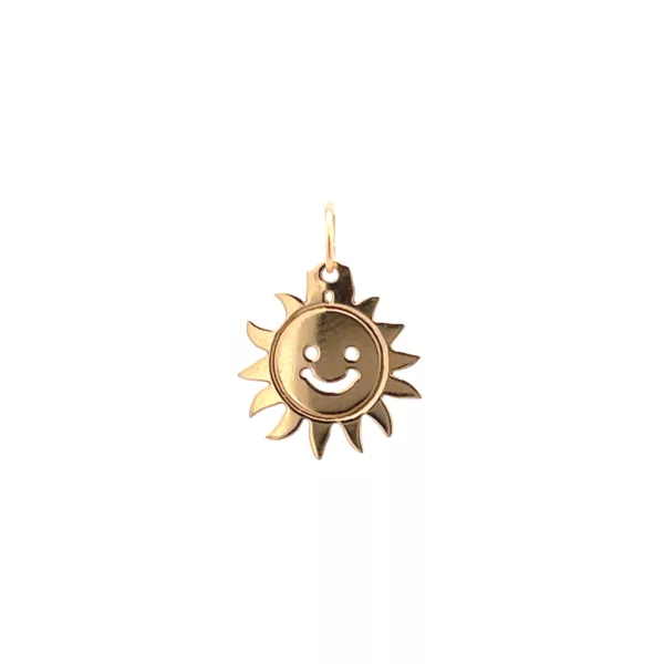 Exquisite 14 Karat Yellow Gold Necklace Pendant | Stunning Diamond Accent | Fine Estate Jewelry