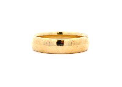 14 Karat Yellow Gold Comfort Band - Size 12 | Exquisite Diamond Jewelry | High-Quality Fine Jewelry | Vintage Estate Jewelry