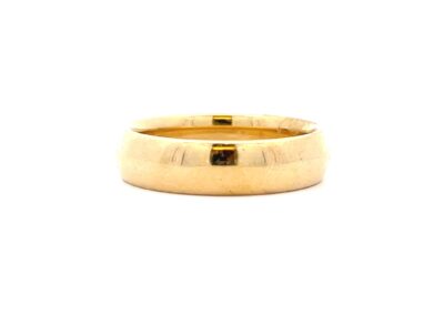 14 Karat Yellow Gold Comfort Band - Size 12 | Exquisite Diamond Jewelry | High-Quality Fine Jewelry | Vintage Estate Jewelry