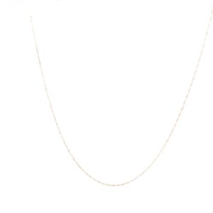 14 Karat Yellow Gold Twisted Link Necklace - Exquisite Diamond and Fine Estate Jewelry