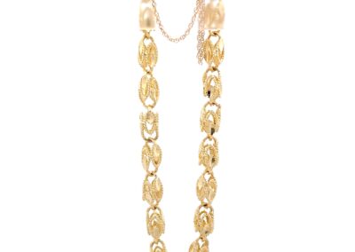 Stunning 14K Yellow Gold Diamond Bracelet for Fine Jewelry Lovers (Size 6")