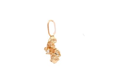 Exquisite 14 Karat Yellow Gold Diamond Pendant - Showcase your Elegance with Fine Estate Diamond Jewelry
