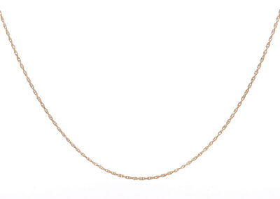 Stunning 14KT Yellow Gold Double Link Necklace - Size 19" | Timeless Diamond Jewelry with Fine Craftsmanship | Vintage Estate Jewelry for Those Who Cherish Elegance