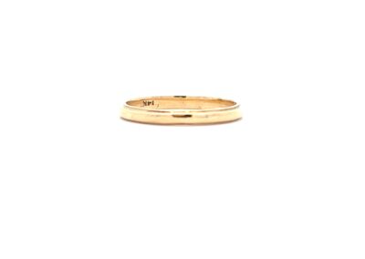 14K Yellow Gold Band Ring - Affordable Diamond Jewelry from Estate Collection