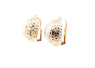 14 Karat Yellow Gold Latchback Earrings - A Luxurious and Timeless Piece of Fine Diamond Jewelry for Your Collection.