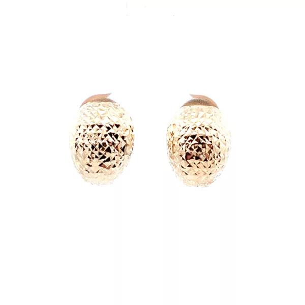 14 Karat Yellow Gold Latchback Earrings - A Luxurious and Timeless Piece of Fine Diamond Jewelry for Your Collection.
