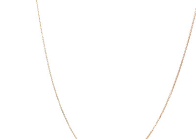 Elegant 14K Gold Double Link Necklace (16") - A Stunning Addition to Your Fine Jewelry Collection! Nonstop Sparkle and Timeless Style with Diamond Accents.